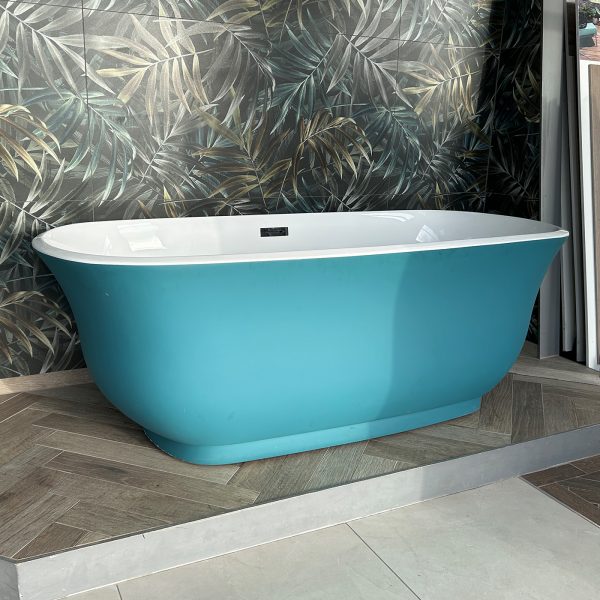 Clodagh Green Freestanding Bath - Image 2