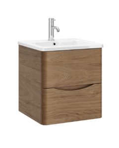 Zola 500mm 2 Drawer Wall Unit Medium Oak