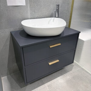 Finland 800mm Night Sky Blue Wall Hung Vanity Unit